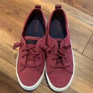 Sperry Women's Crest Vibe Ripstop Sneakers Purple/Pink Size: US 7.5